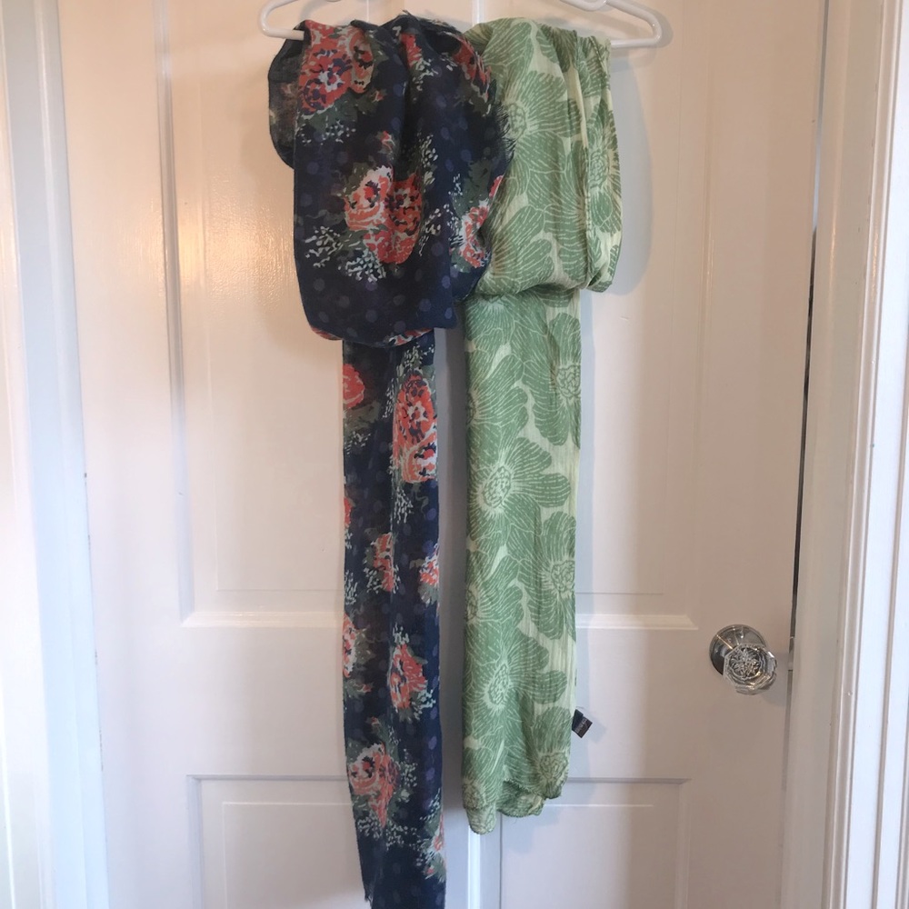 TWO SCARVES